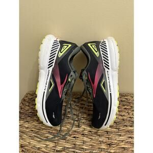Brooks Adrenaline GTS 23 Black Pink W Medium B 10 Running Gym Jogging Work Out